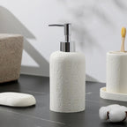 Charming Dahlia Modern Bathroom Essentials Set