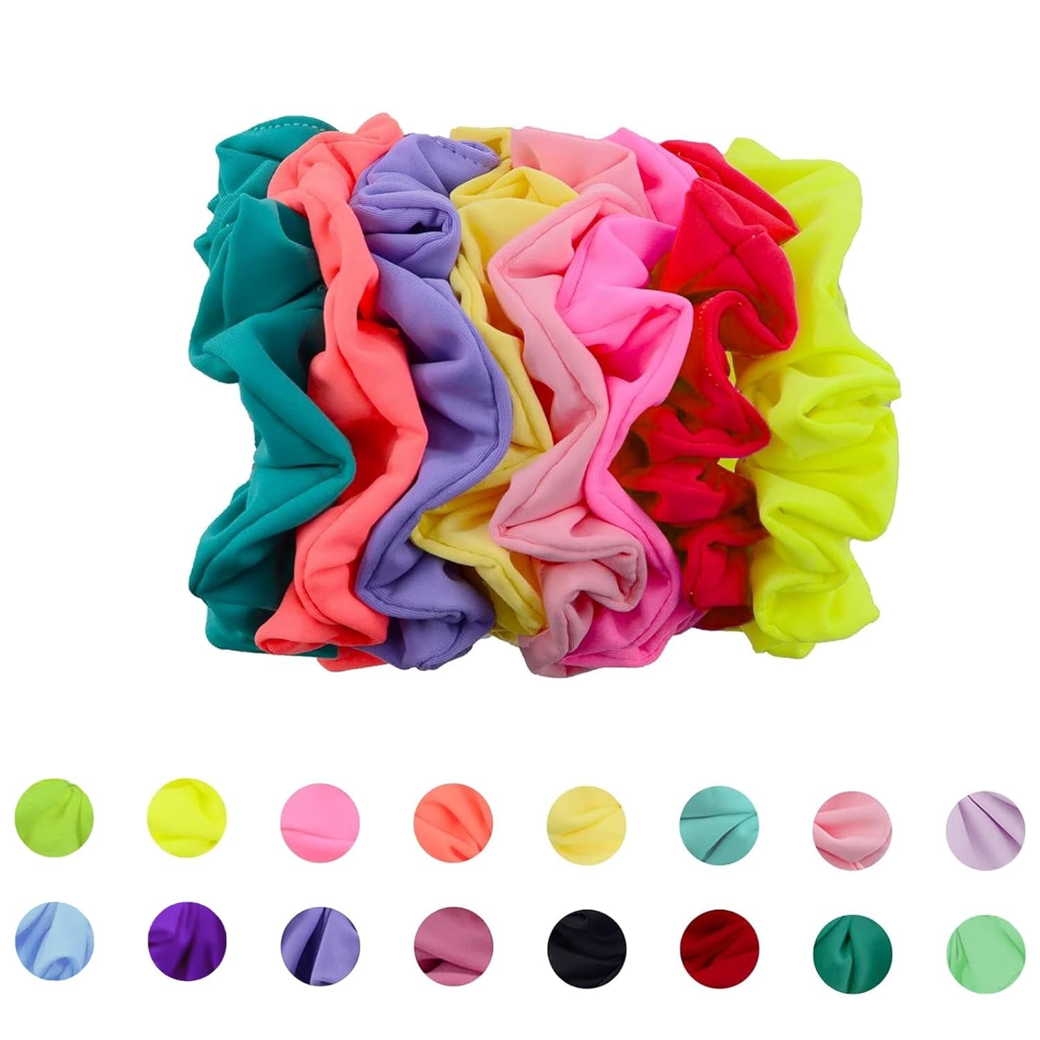 Dahlia Luxe Water-Resistant Hair Ties