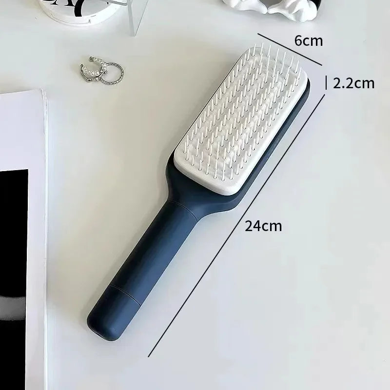 Dahlia Glide Self-Clean Hairbrush
