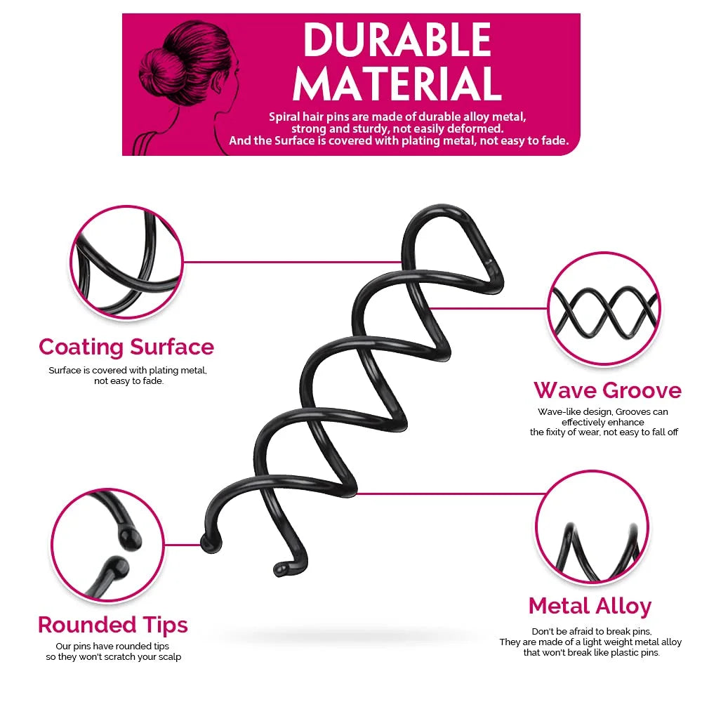Dahlia Twist Sculpting Hair Pins (20pc Set)