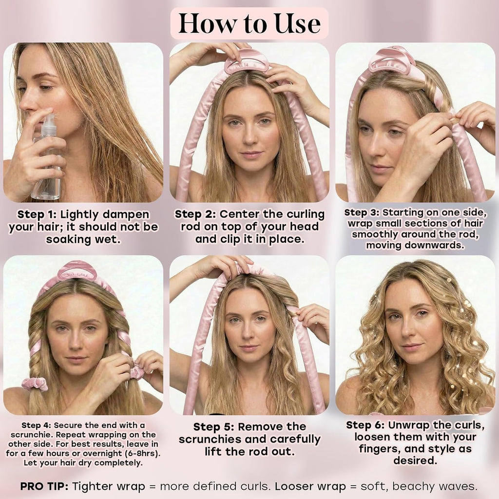 Dahlia SilkWave Heatless Curler