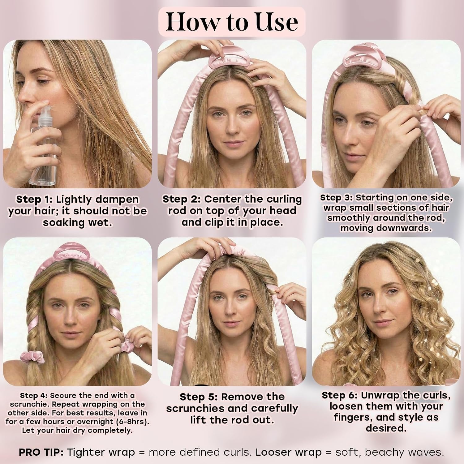 Dahlia SilkWave Heatless Curler