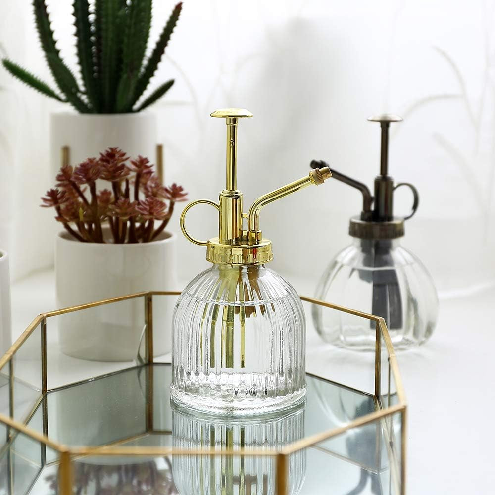 Dahlia Vintage Garden Glass Plant Mister